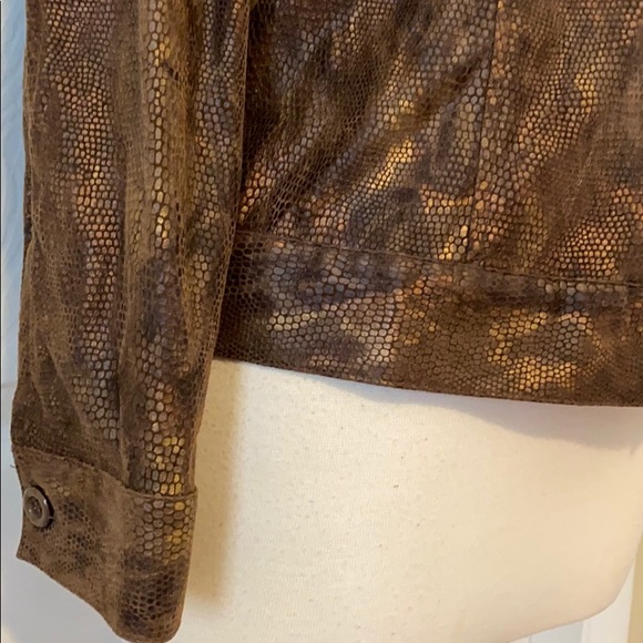 “Birch Hill” Faux Snakeskin Jacket - Picture 3 of 7